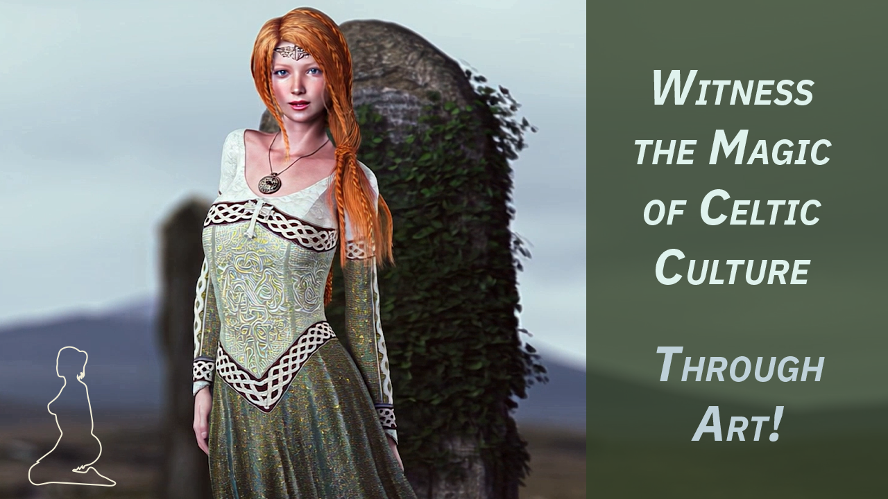AI Celtic Girl